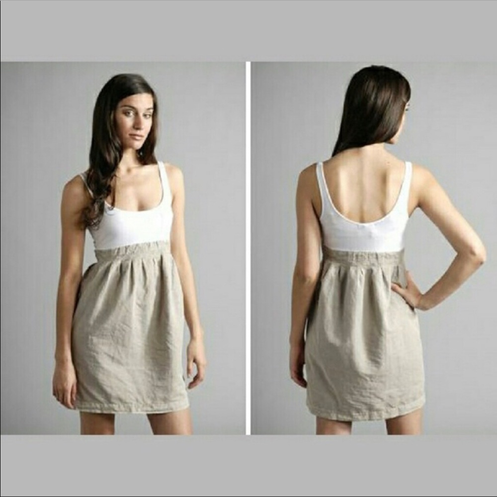 James Perse Cotton Pocket Tank Dress size 1